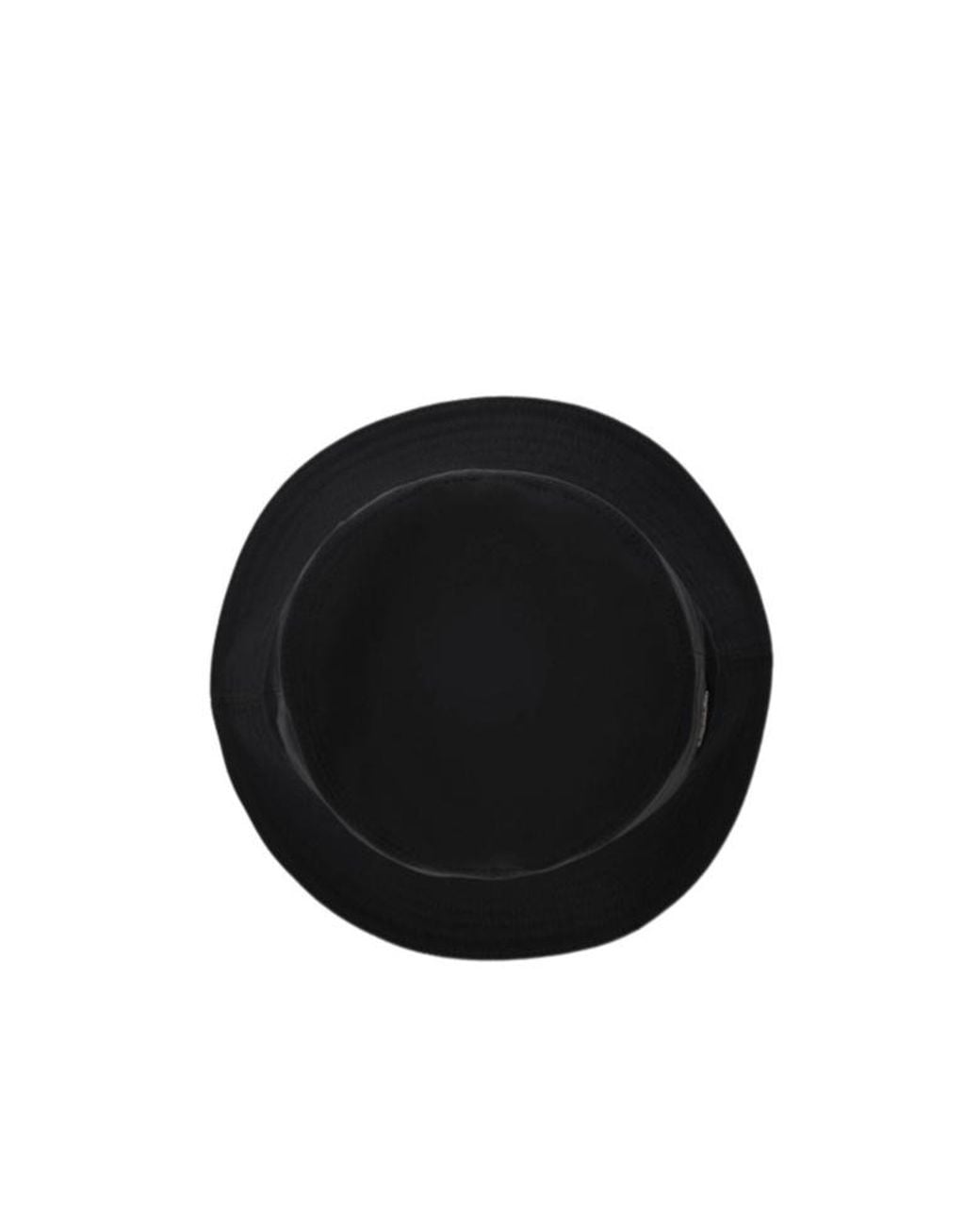 Burberry Black Check-Trim Nylon Bucket Hat