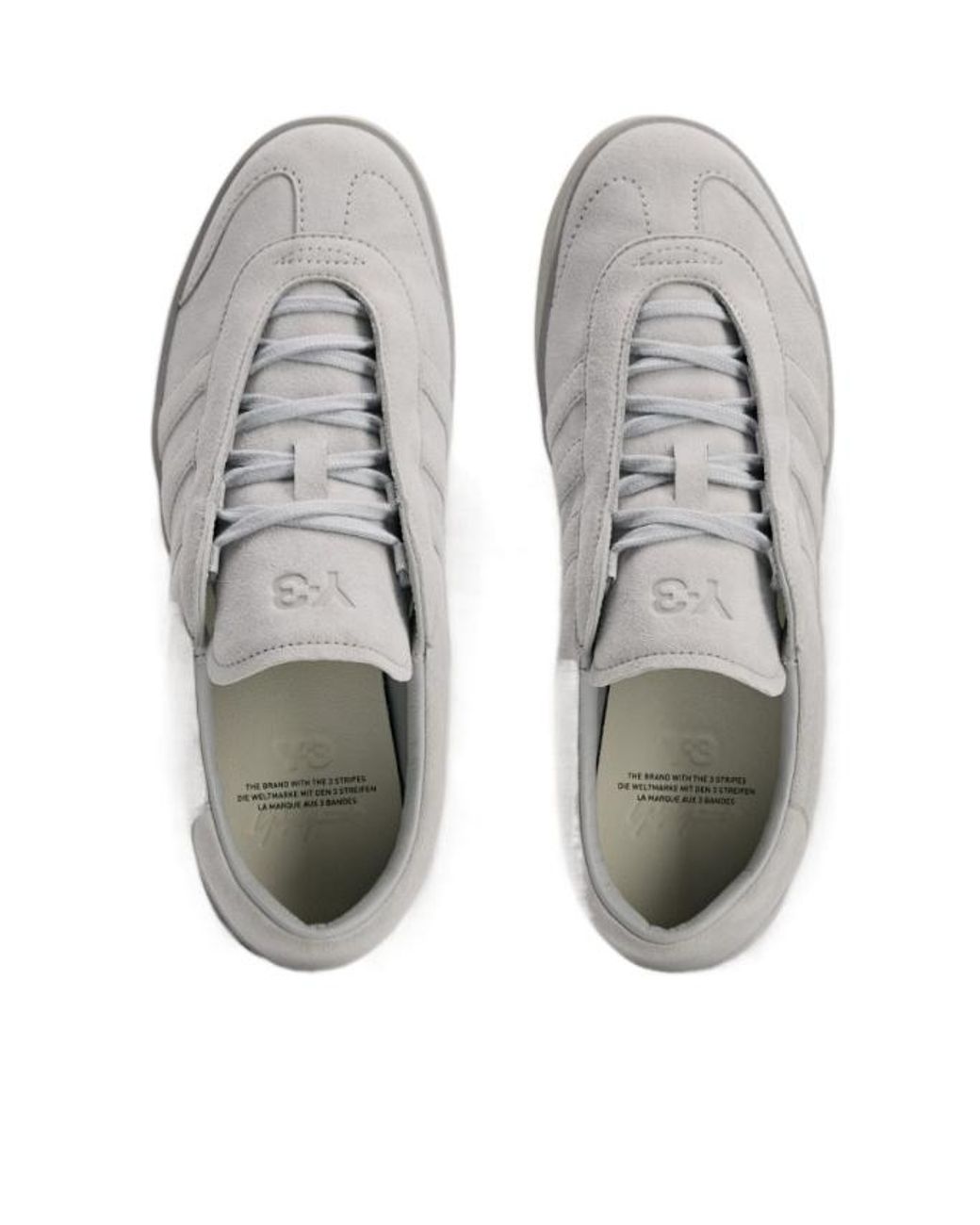 Y-3 Gray Gazelle Low-Top Sneakers for men