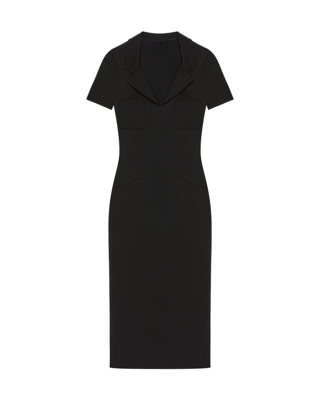 Givenchy Black 4G Detail Midi Dress