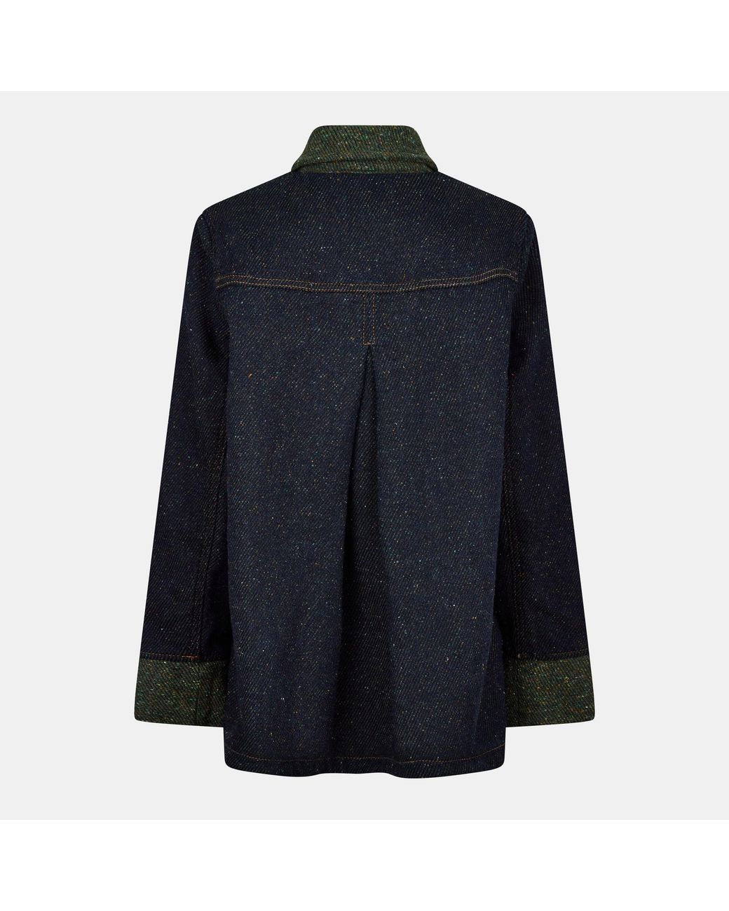 Ganni Blue Twill Blazer