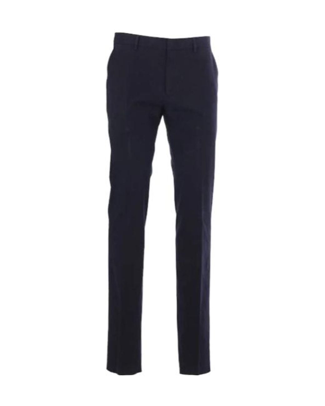 Zegna Blue Belt Loop Trousers for men