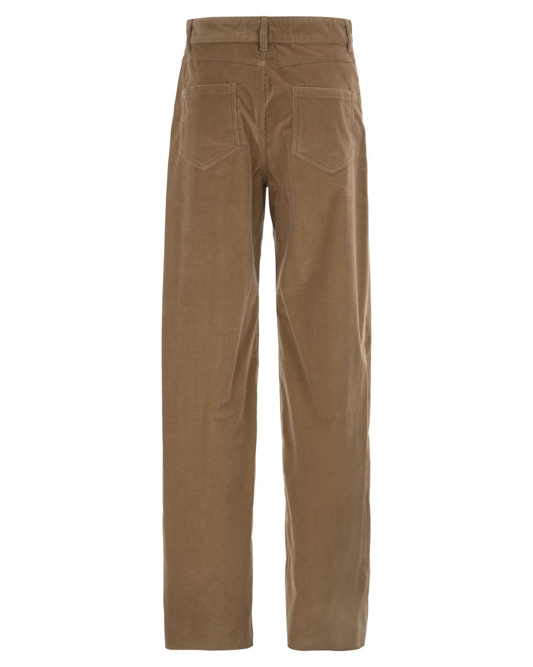 Max Mara Natural Studio Mstfragola Straight Leg Corduroy Trousers