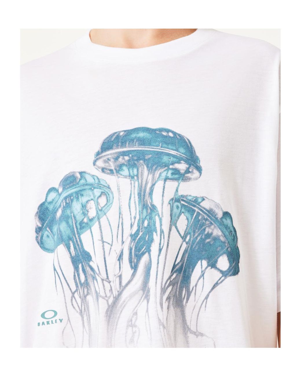 【OAKLEY】25ss JELLYFISH TEE Oakley Jellyfish Tee - White | Oakley® US