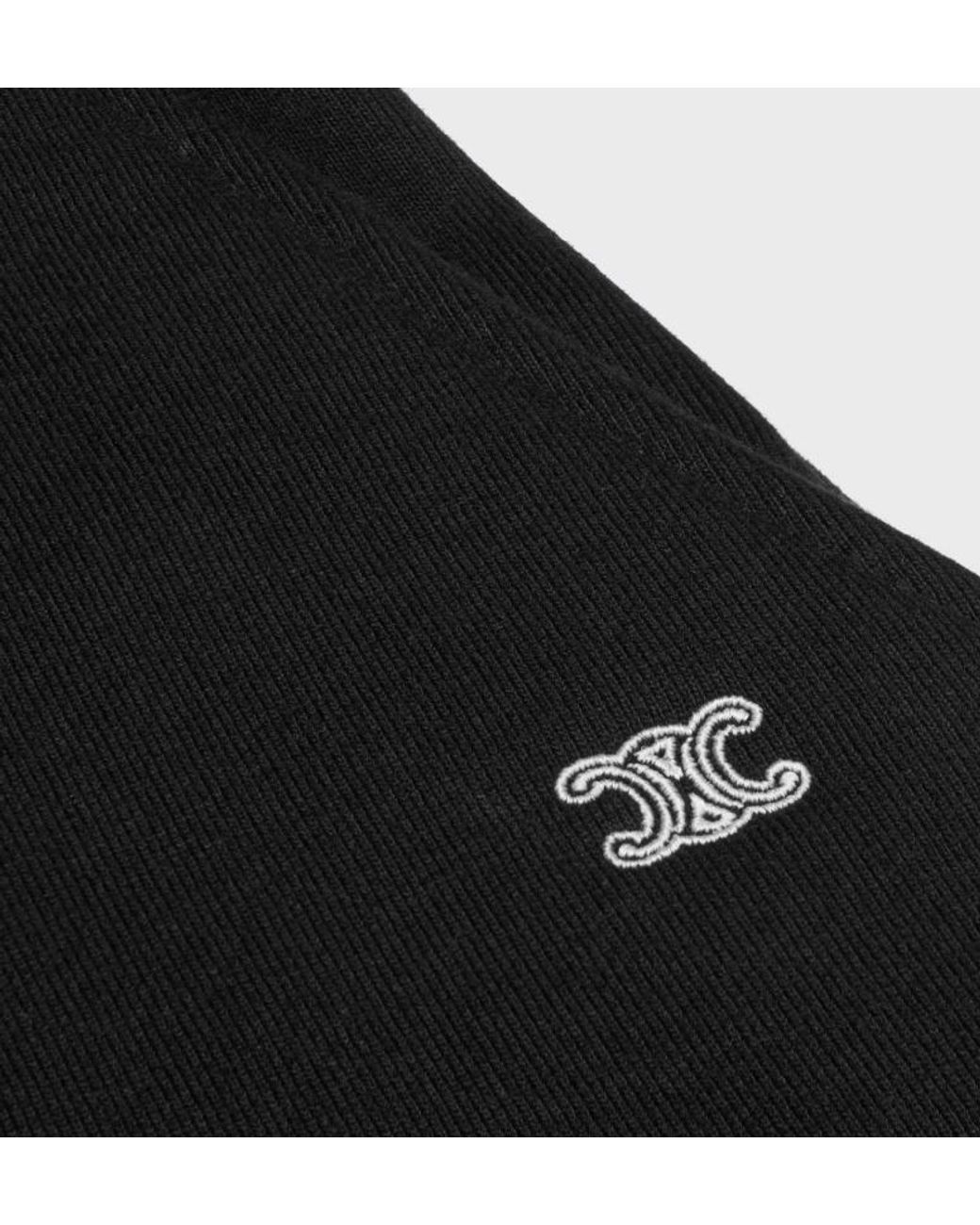Céline Black Flared Sweatpants