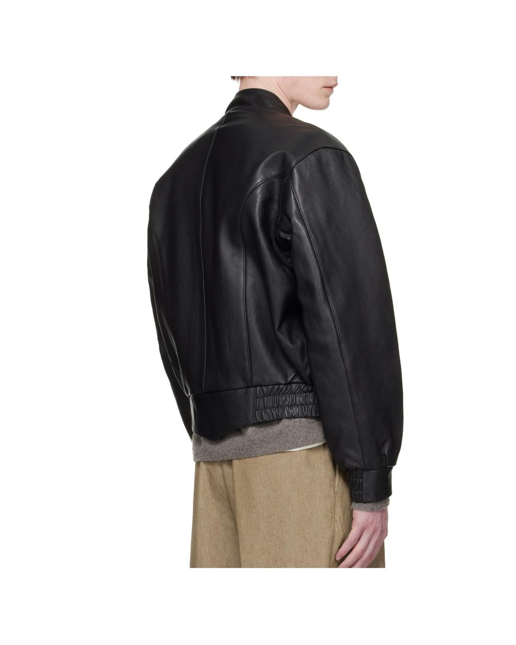 sunflower Black Long-Sleeved Zip-Up Jacket for men