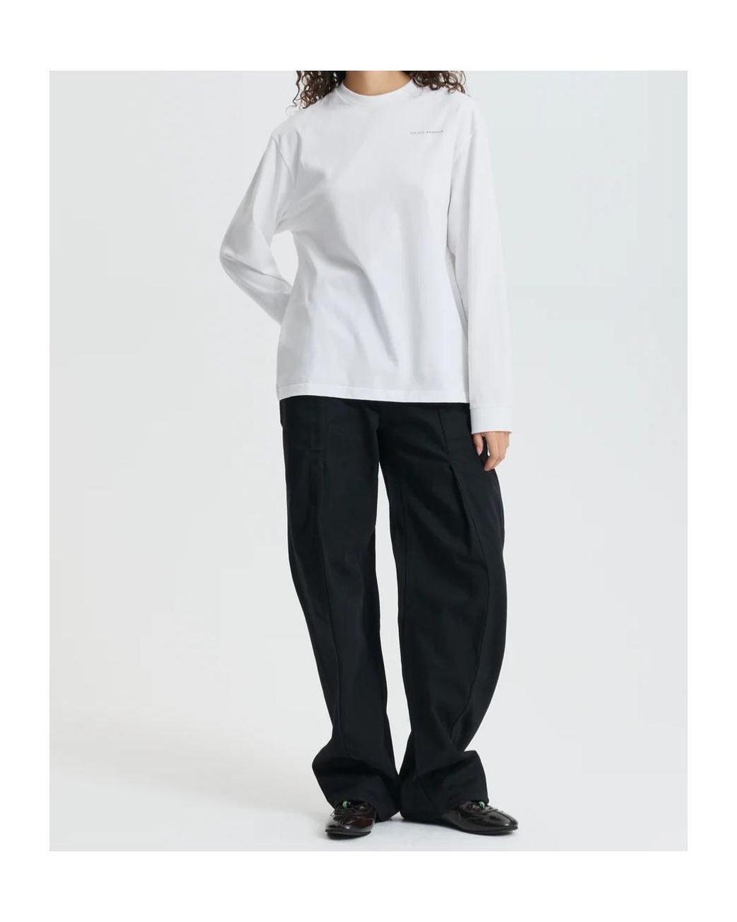 CECILIE BAHNSEN White Cblily Bow Printed T-Shirt