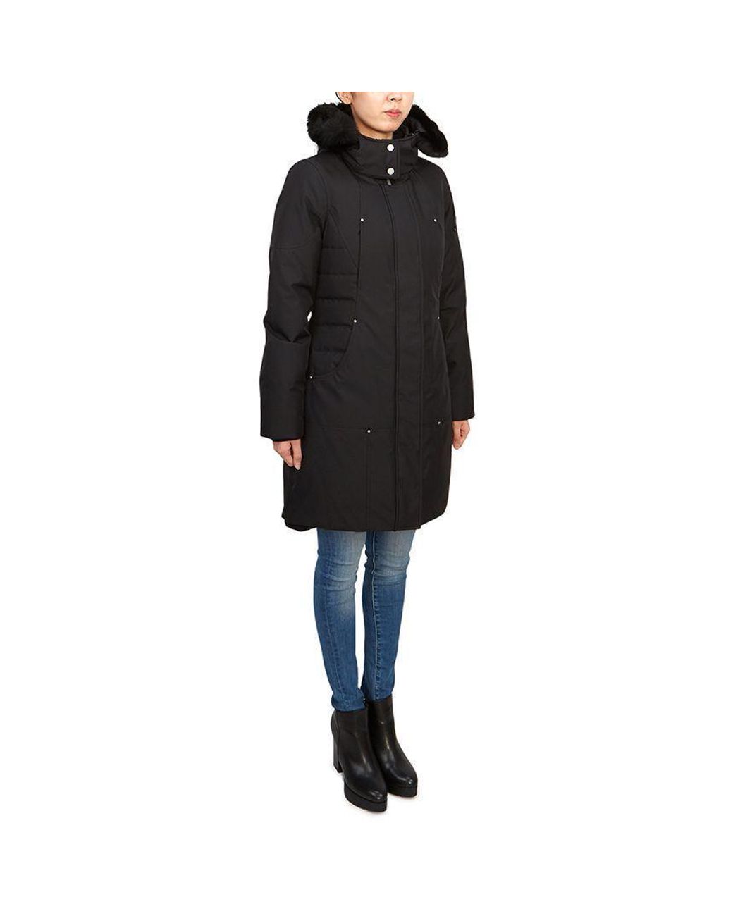 Moose Knuckles Black Cloud Parka