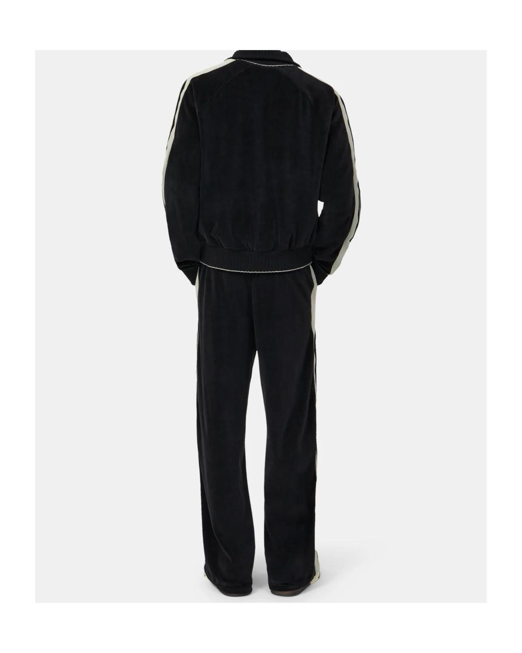 Amiri Black Bones Drawstring Track Pants for men