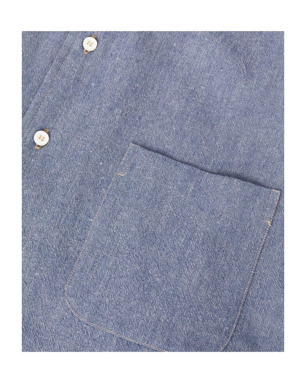 Loro Piana Blue André Shirt
