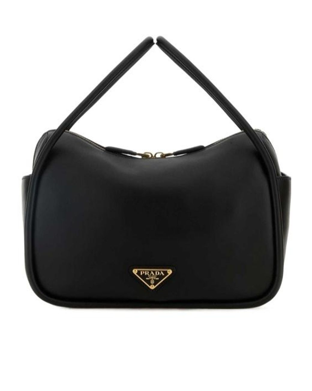 Prada Black Double-Handle Shoulder Bag