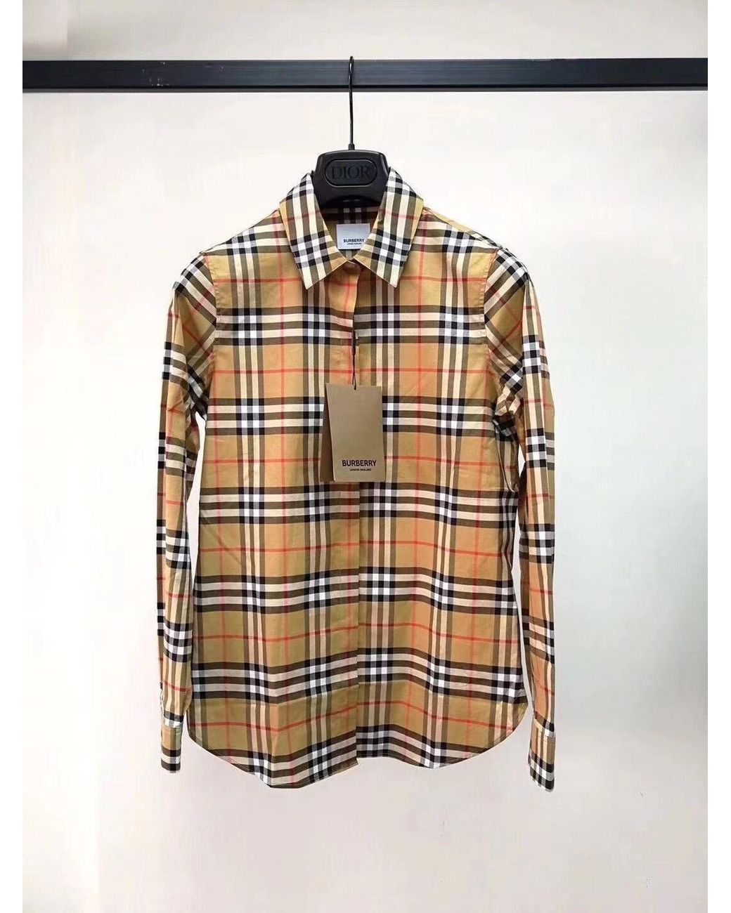 Burberry Multicolor Vintage Check Print Shirt
