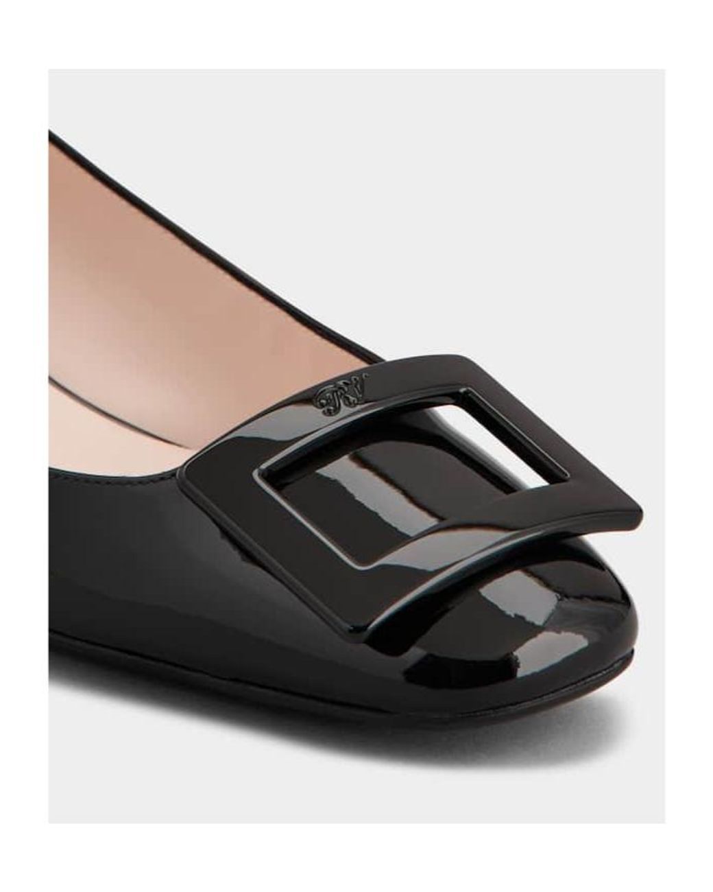 Roger Vivier Black Slip-On Pumps