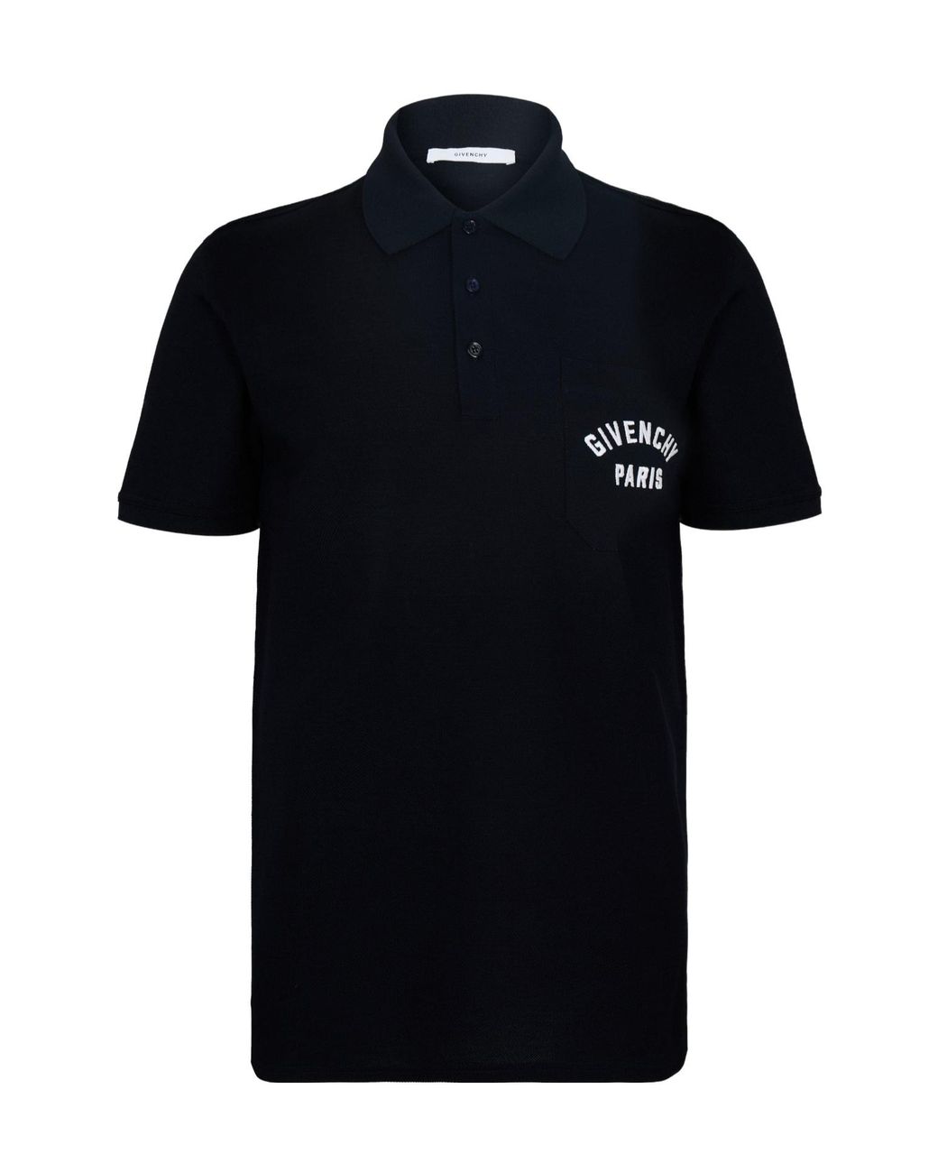 Givenchy Black Simple Short-Sleeved Shirt for men