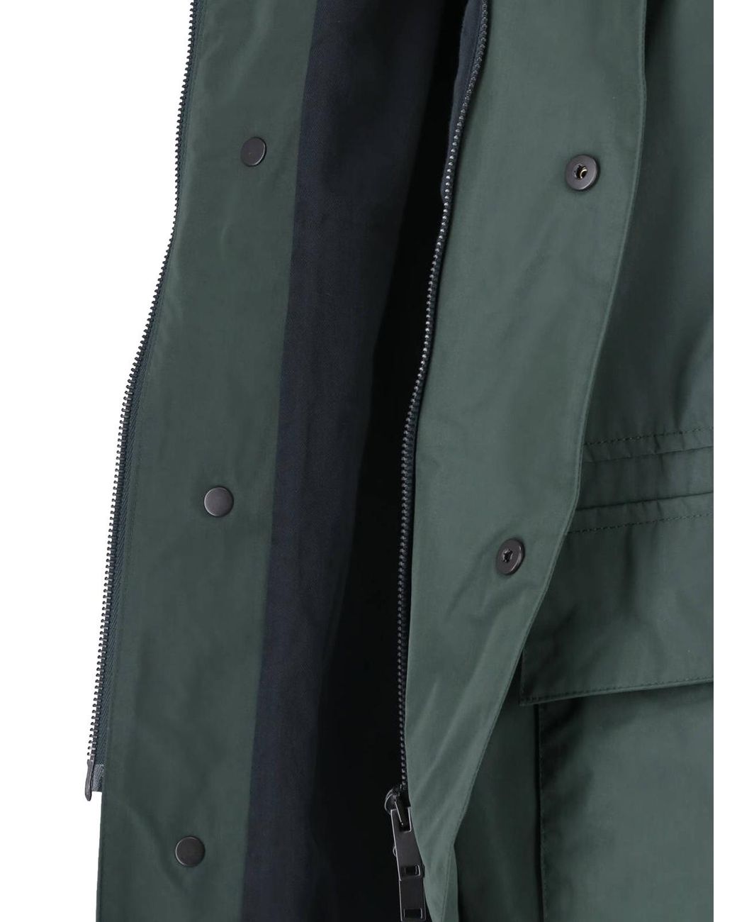 The Row Green Long-Sleeved Casual Jacket for men