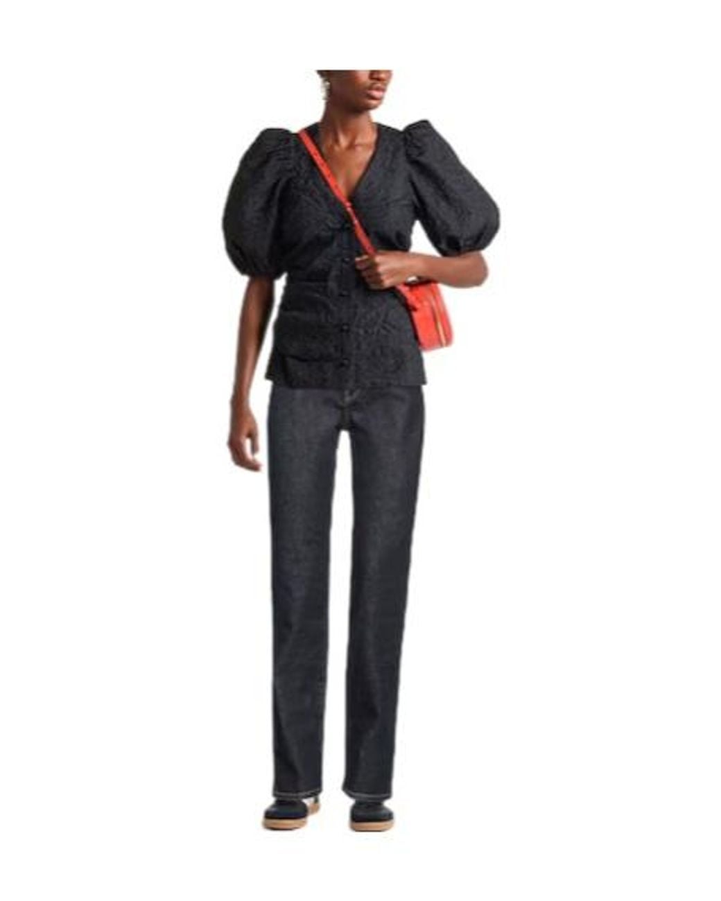 Max Mara Blue Dark Fitted Jeans