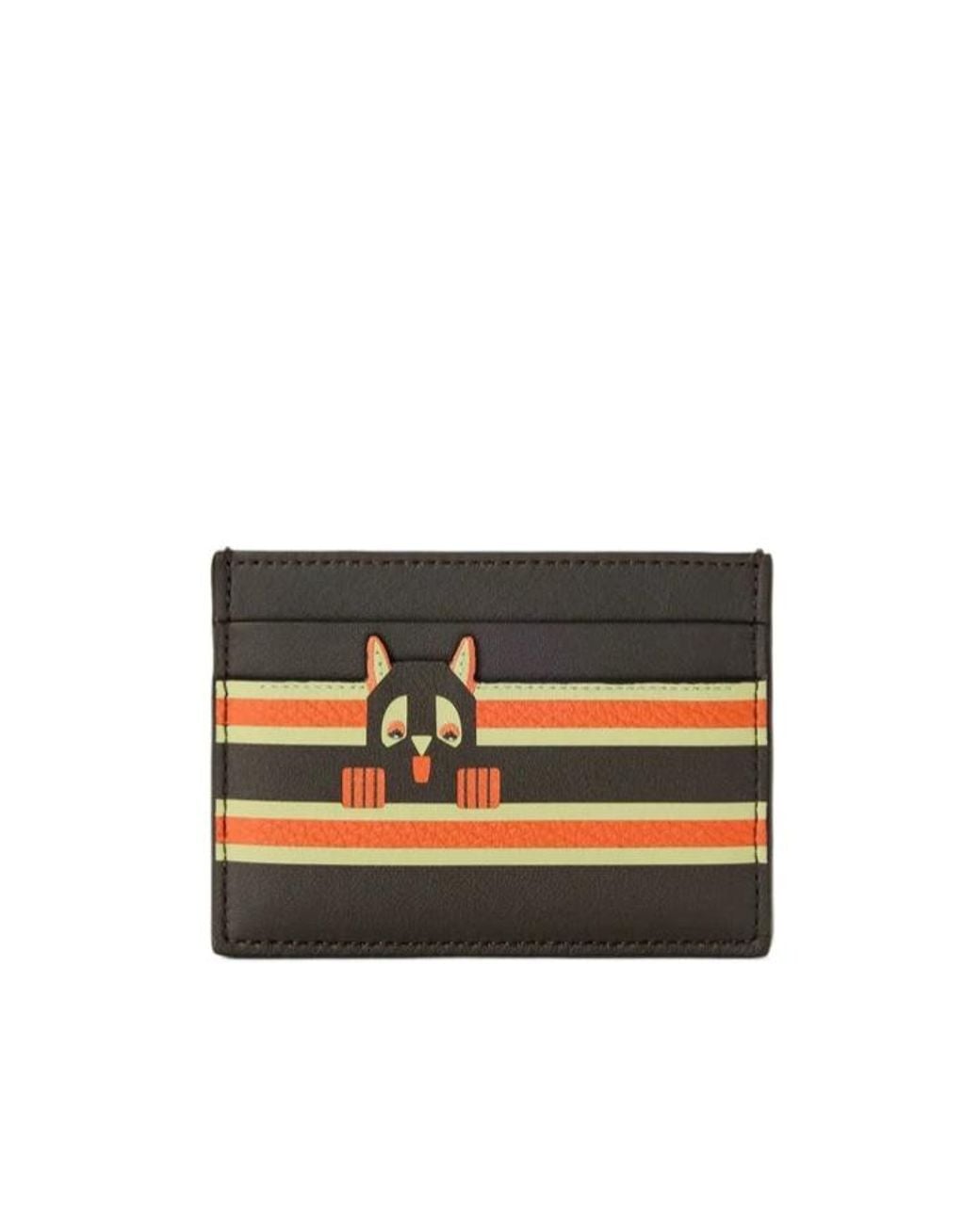 Loewe Multicolor Futurist Cat Plain Cardholder