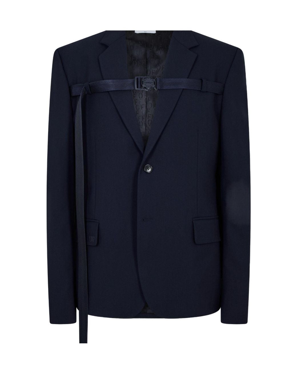 Off-White c/o Virgil Abloh Blue Blazer for men