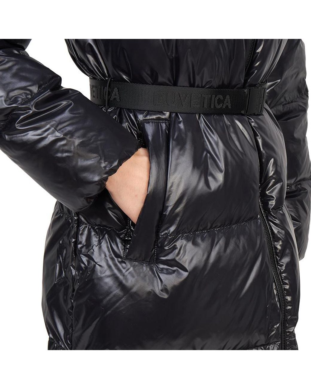 Duvetica Black Long-Sleeved Down Jacket