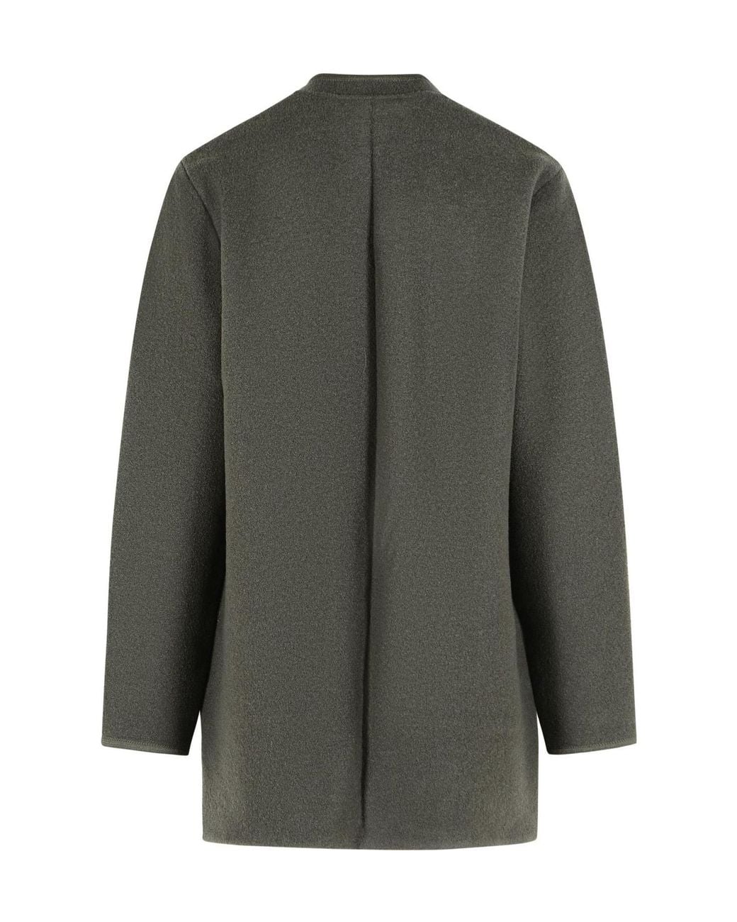 Rier Gray Long-Sleeved Coat for men