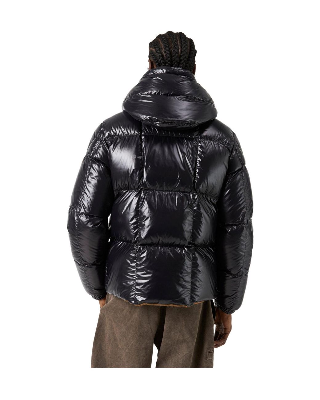 Moncler Black Weather-Resistant Lightweight Medium Jacket for men