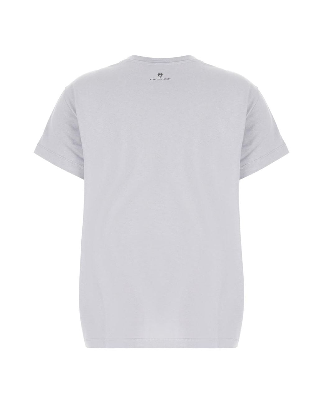 Stella McCartney White Logo Printed Crewneck T-Shirt