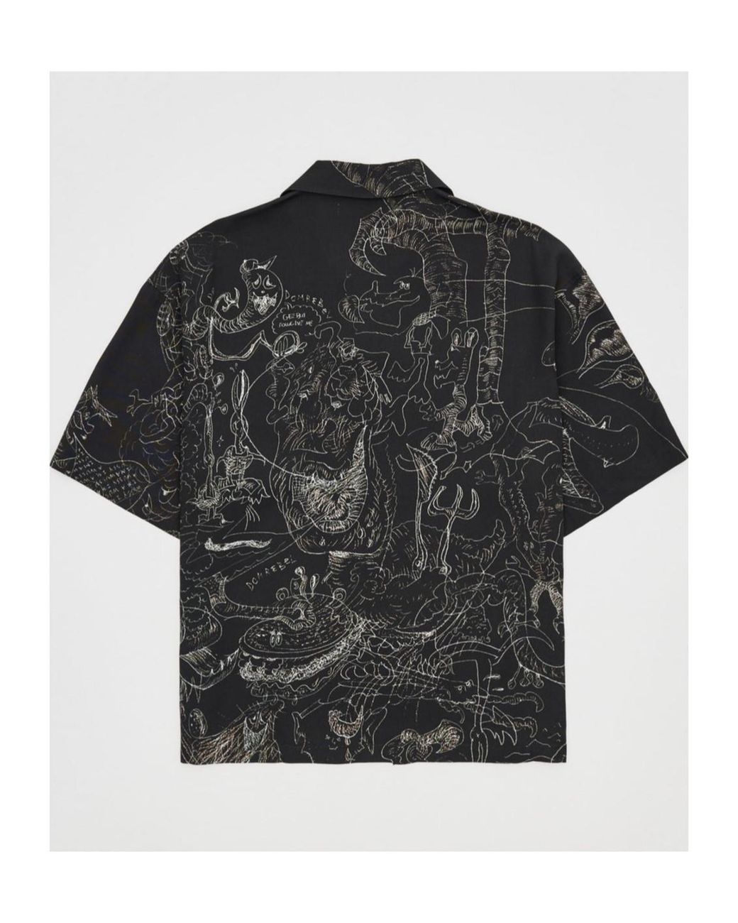 DOMREBEL Black Utopia Shirt for men