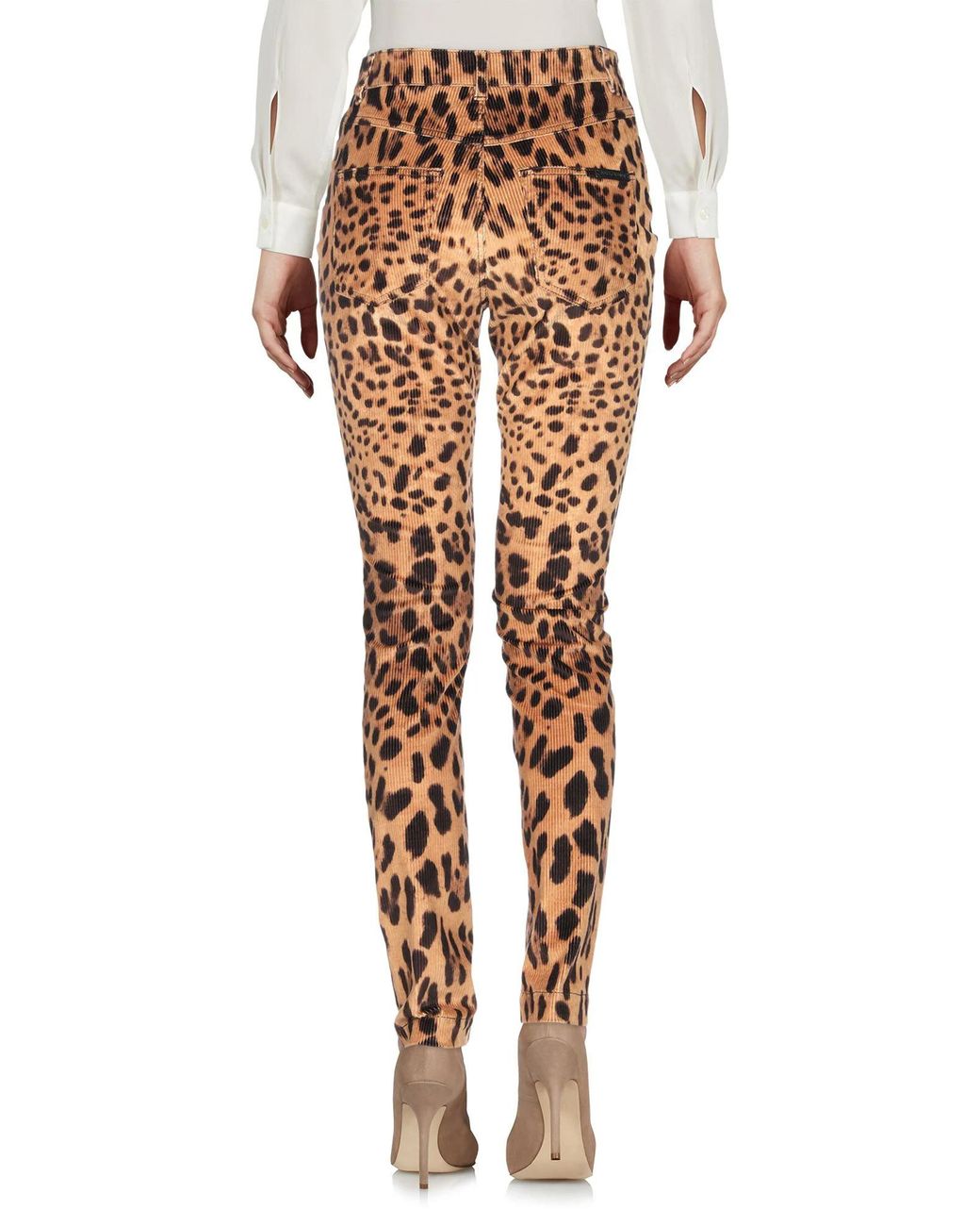 Dolce & Gabbana Brown Casual Trouser