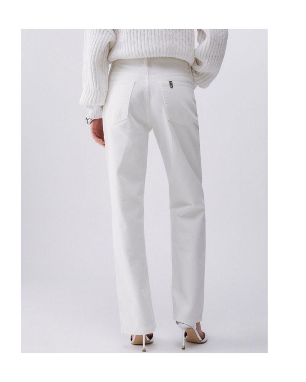 Liu Jo White Five-Pocket Jeans