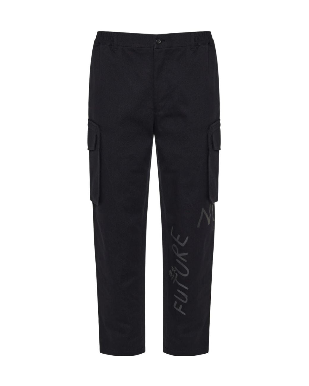Comme des Garçons Blue Belt Loop Casual Pants for men