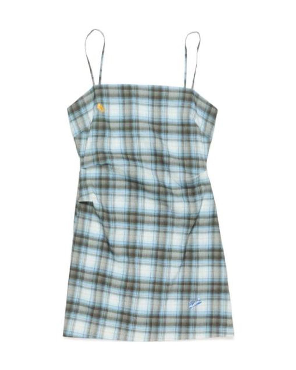 Acne Blue Suspender Dress