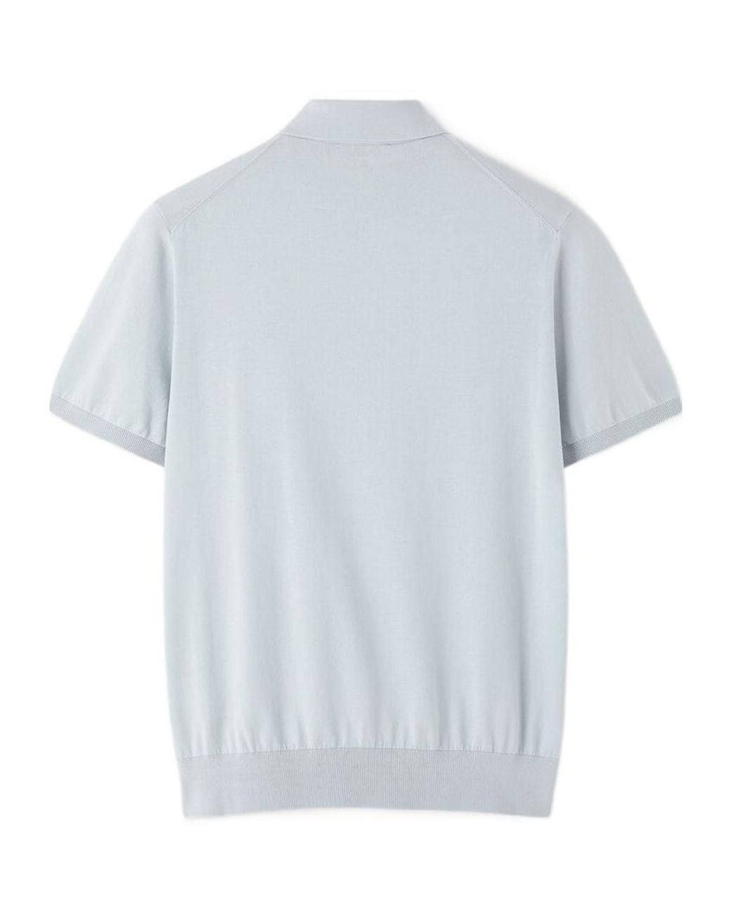 Loro Piana Blue Polo Shirt for men