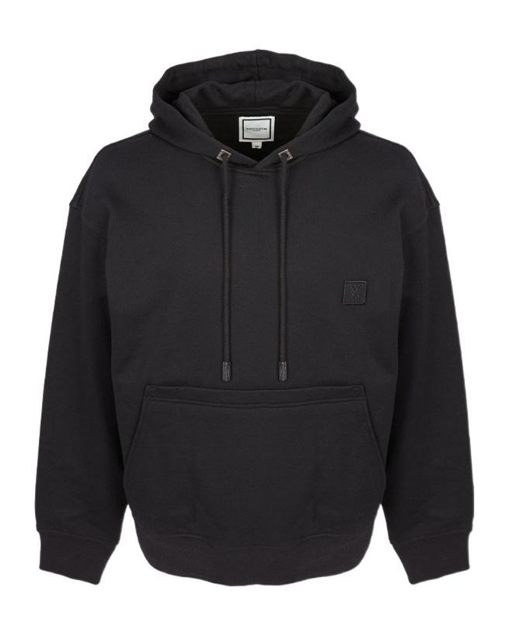 Wooyoungmi Black Hood Sweatshirt for men