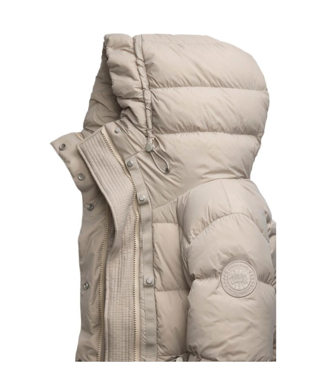 Canada Goose Gray Montgomery Drawstring-Waist Hooded Jacket