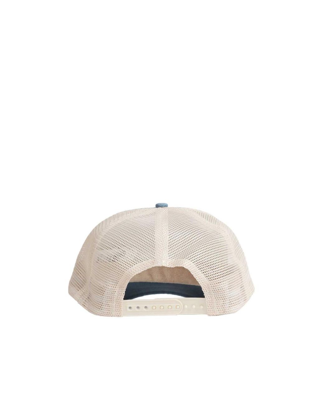Kapital Blue Denim Repair Service Trucker Cap for men