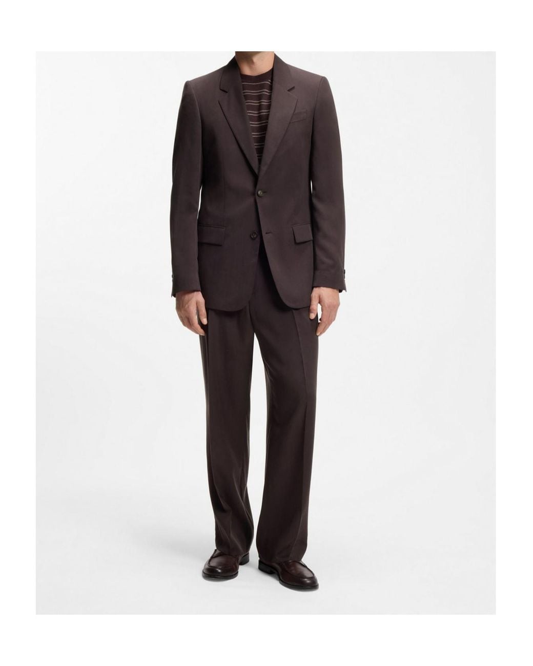 Boss Black Relaxed Single-Breasted Blazer for men