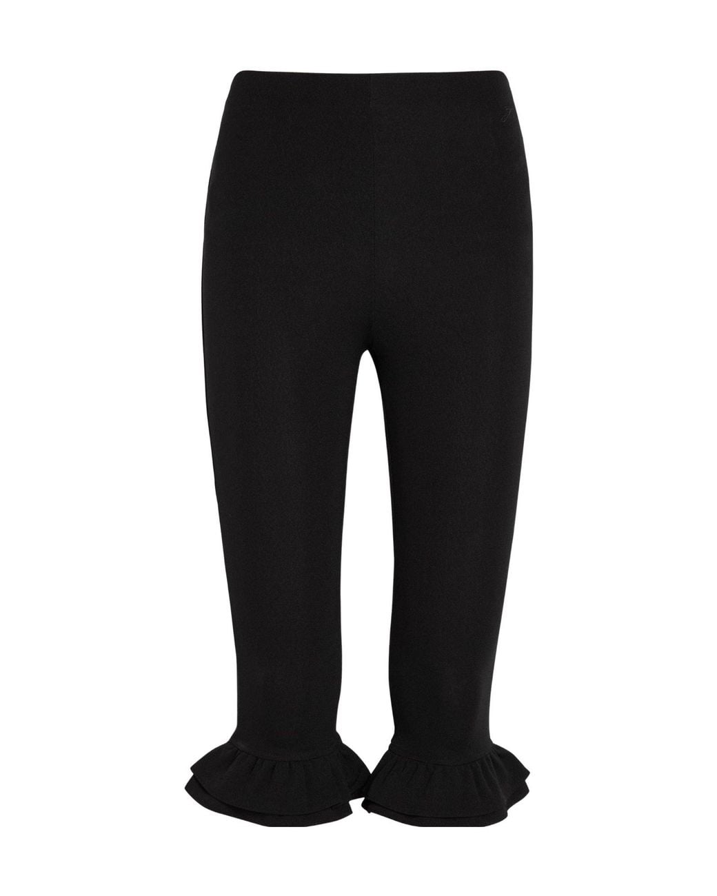 Jacquemus Black High-Waisted Capri Leggings