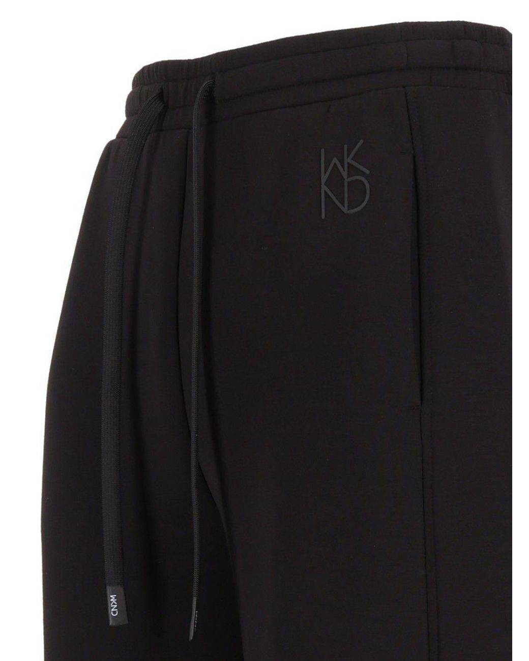 Weekend by Maxmara Black Getto Drawstring Pants