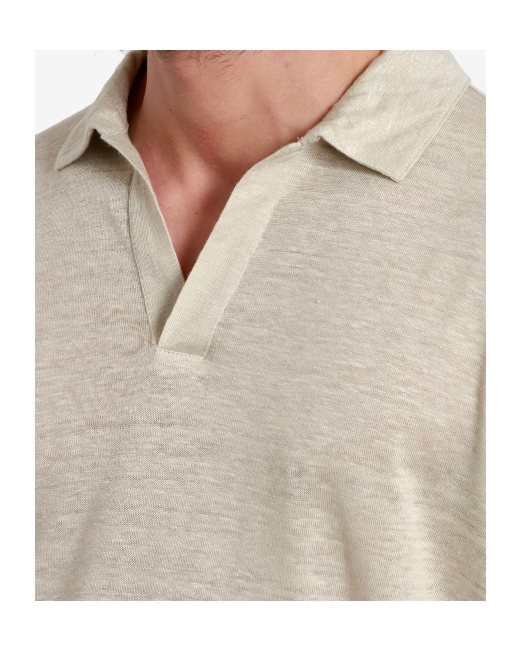 Gran Sasso Natural Long Sleeve T-Shirt for men