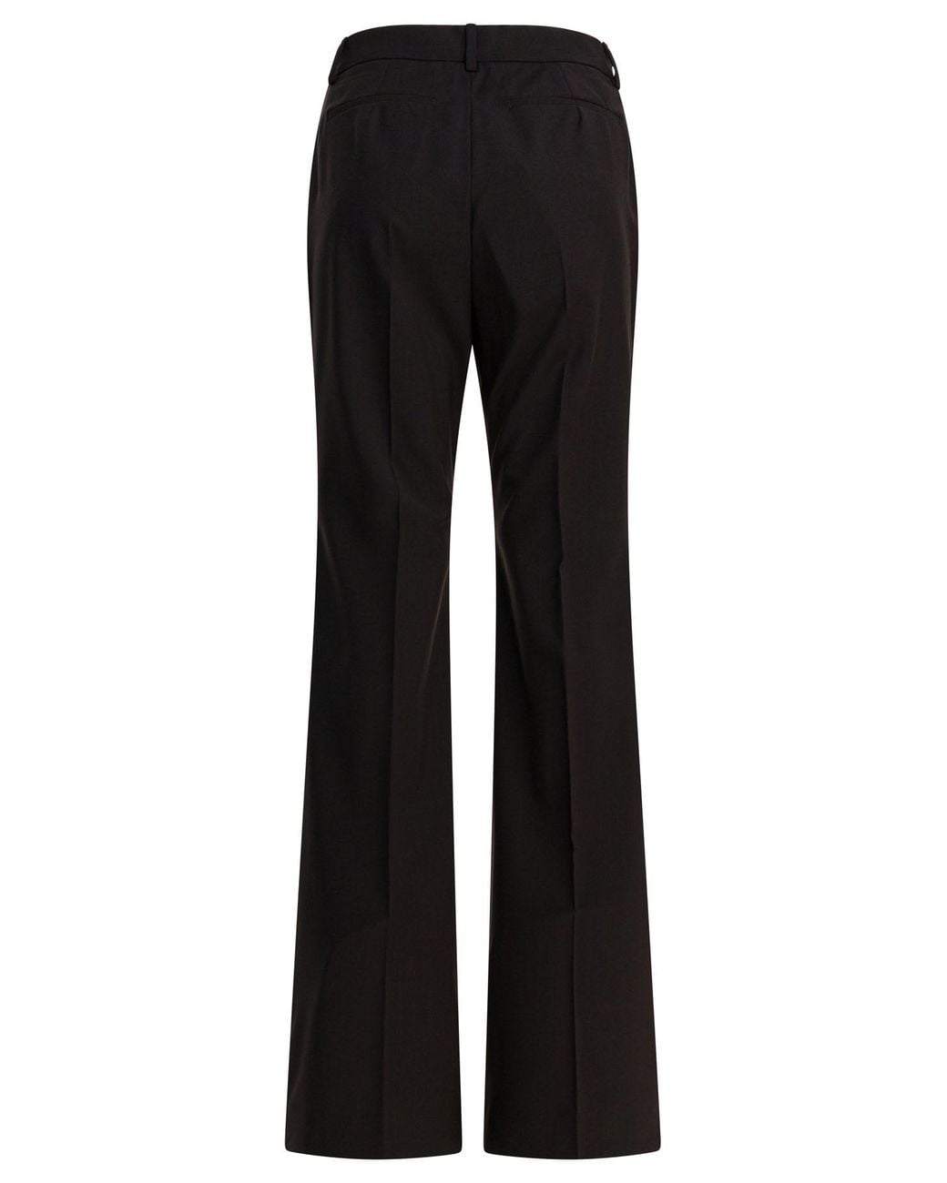 Sportmax Black Hanger Flared Pants