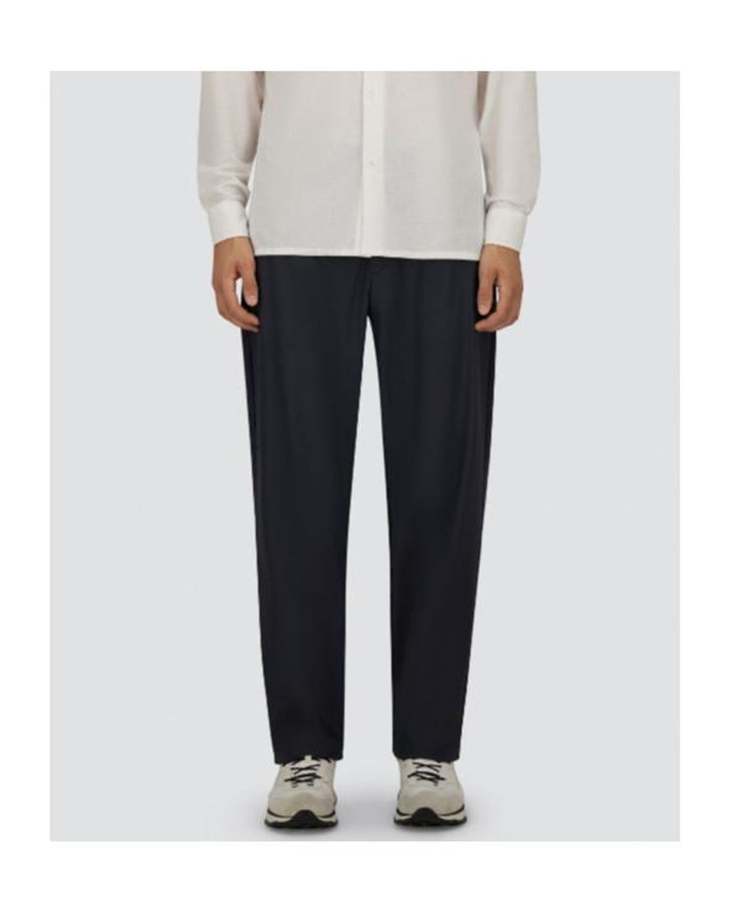 Herno Blue Logo Casual Pants for men