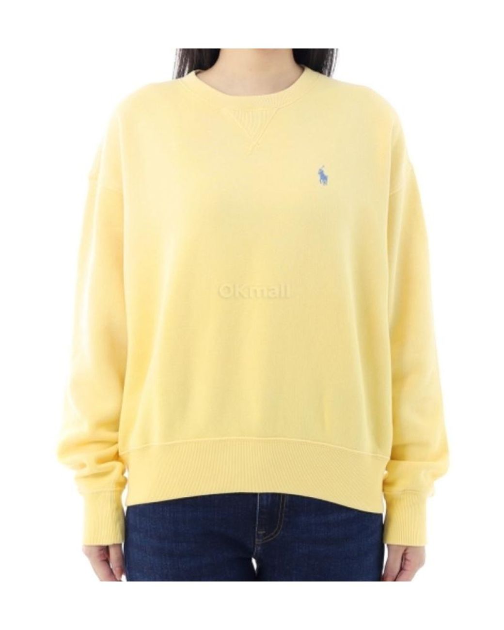Polo Ralph Lauren Yellow Long-Sleeved Sweatshirt