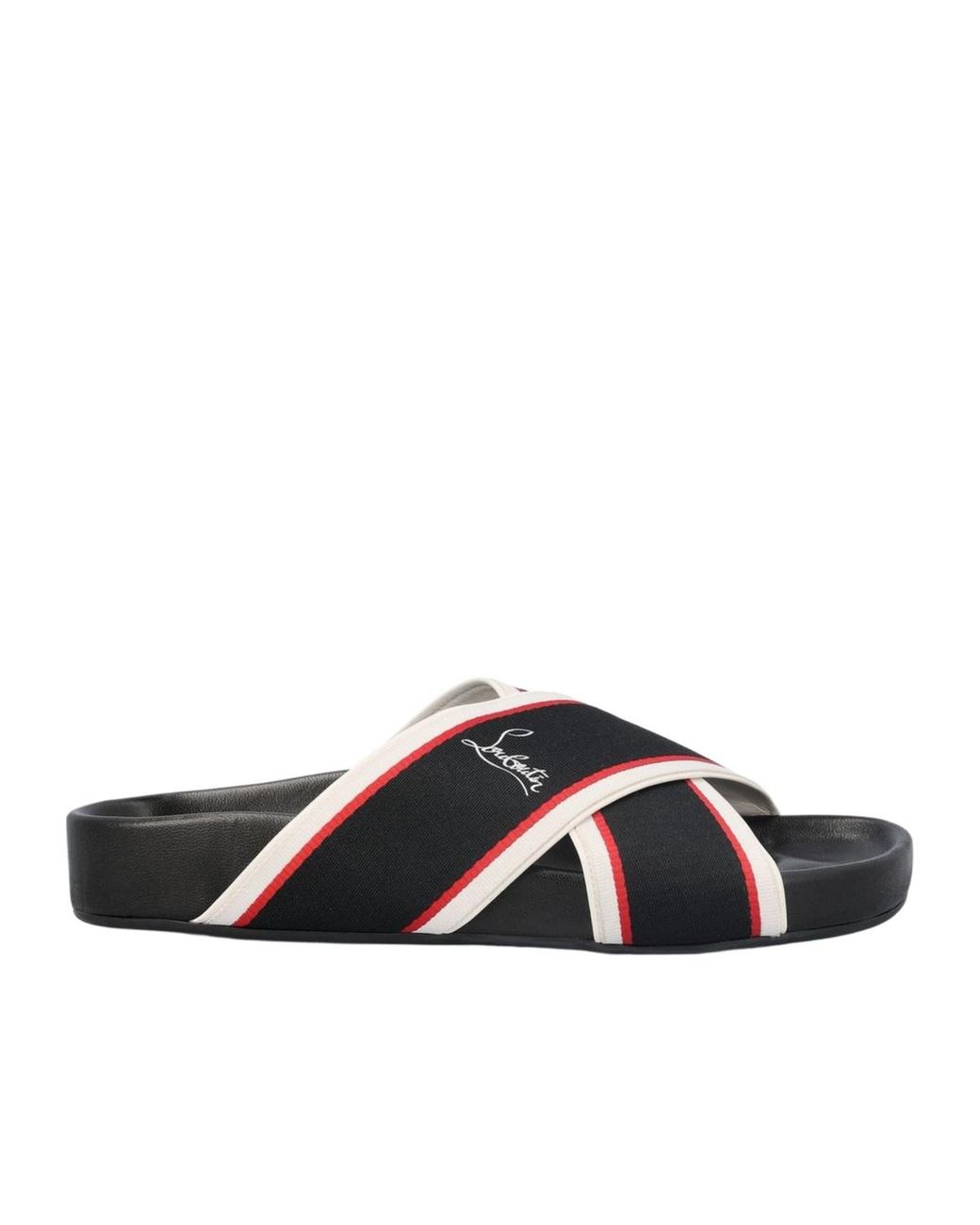 Christian Louboutin Multicolor Crossover Strapped Sandals