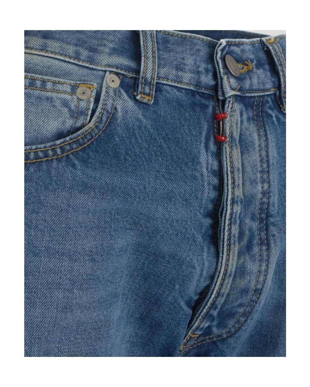 Maison Margiela Blue Straight-Leg Jeans for men