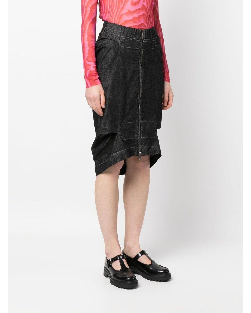 Vivienne Westwood Black Denim Skirt