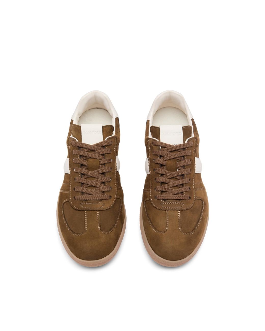 Tom Ford Brown Lace-Up Sneakers for men