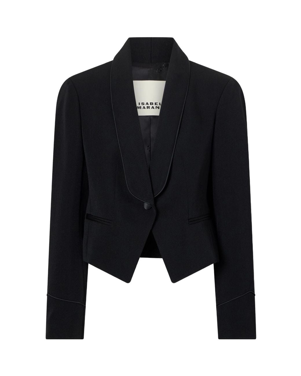 Isabel Marant Black Pialena Wool Jacket