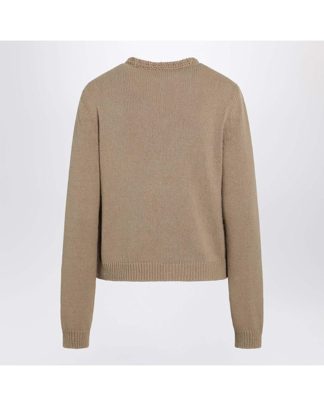 Moncler Natural Geometric-Quilted Padded Zip-Up Cardigan