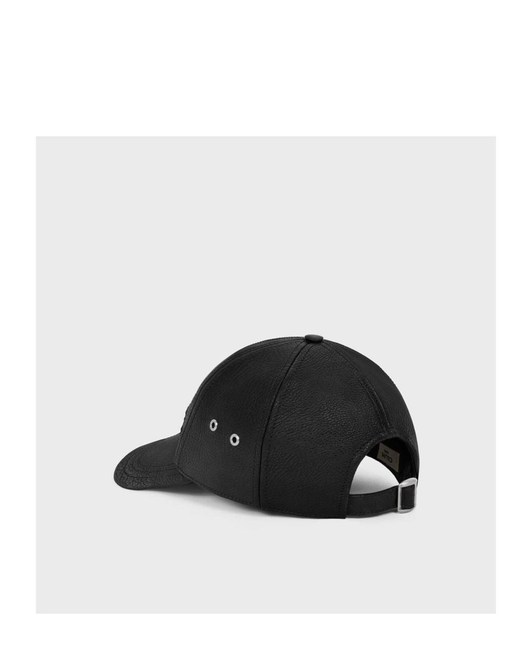 Céline Black Baseball Cap