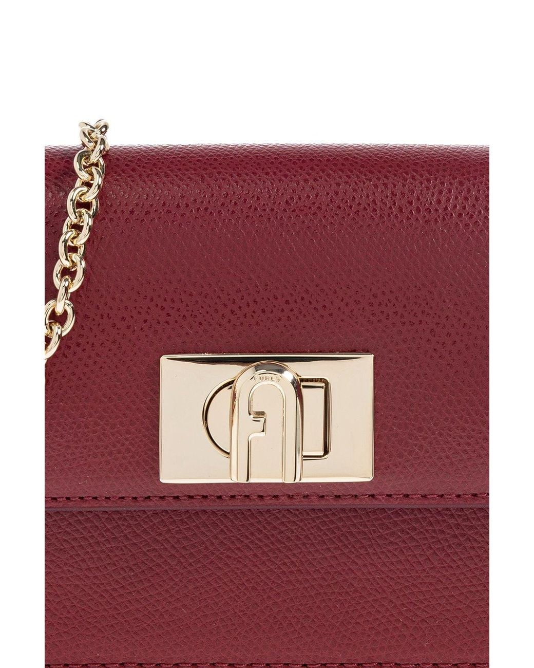 Furla Red 1927 Soft Mini Crossbody Bag