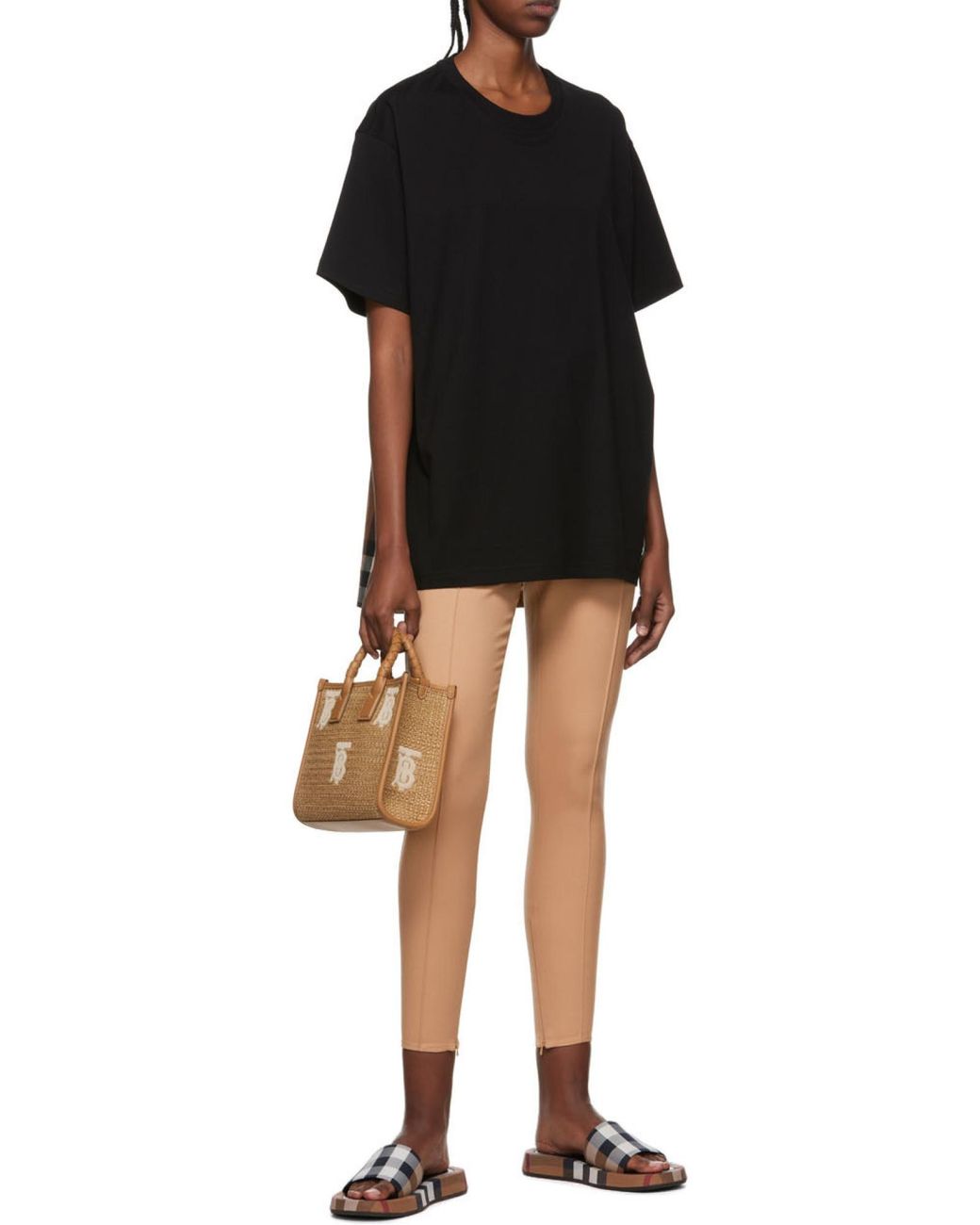 Burberry Brown Freya Mini Tote Bag